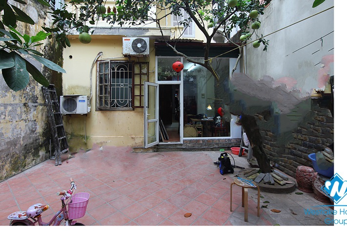 The first floor with two yards for rent for doing business on To Ngoc Van st, Tay Ho district